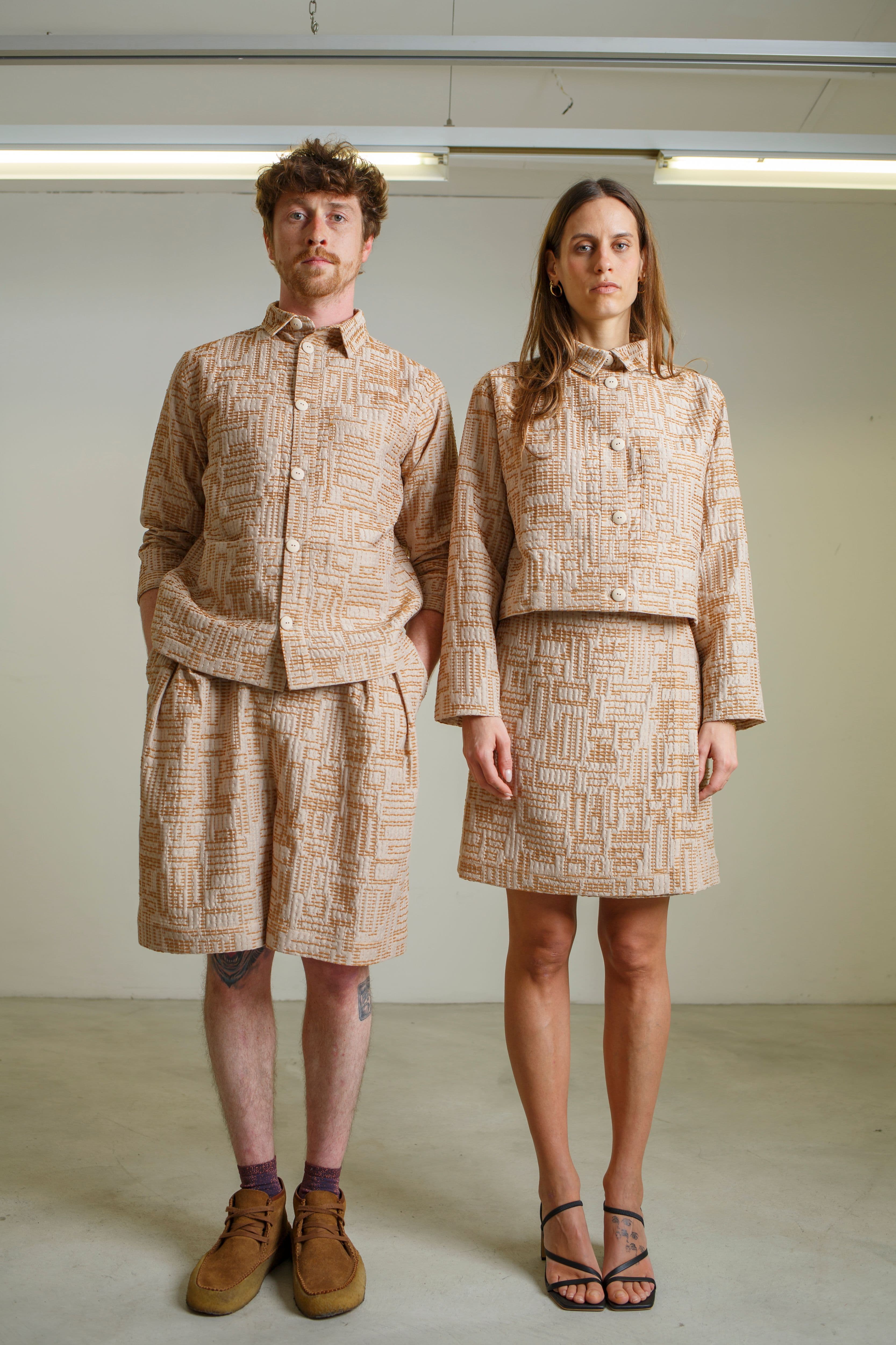 Man and women in Capsule 301