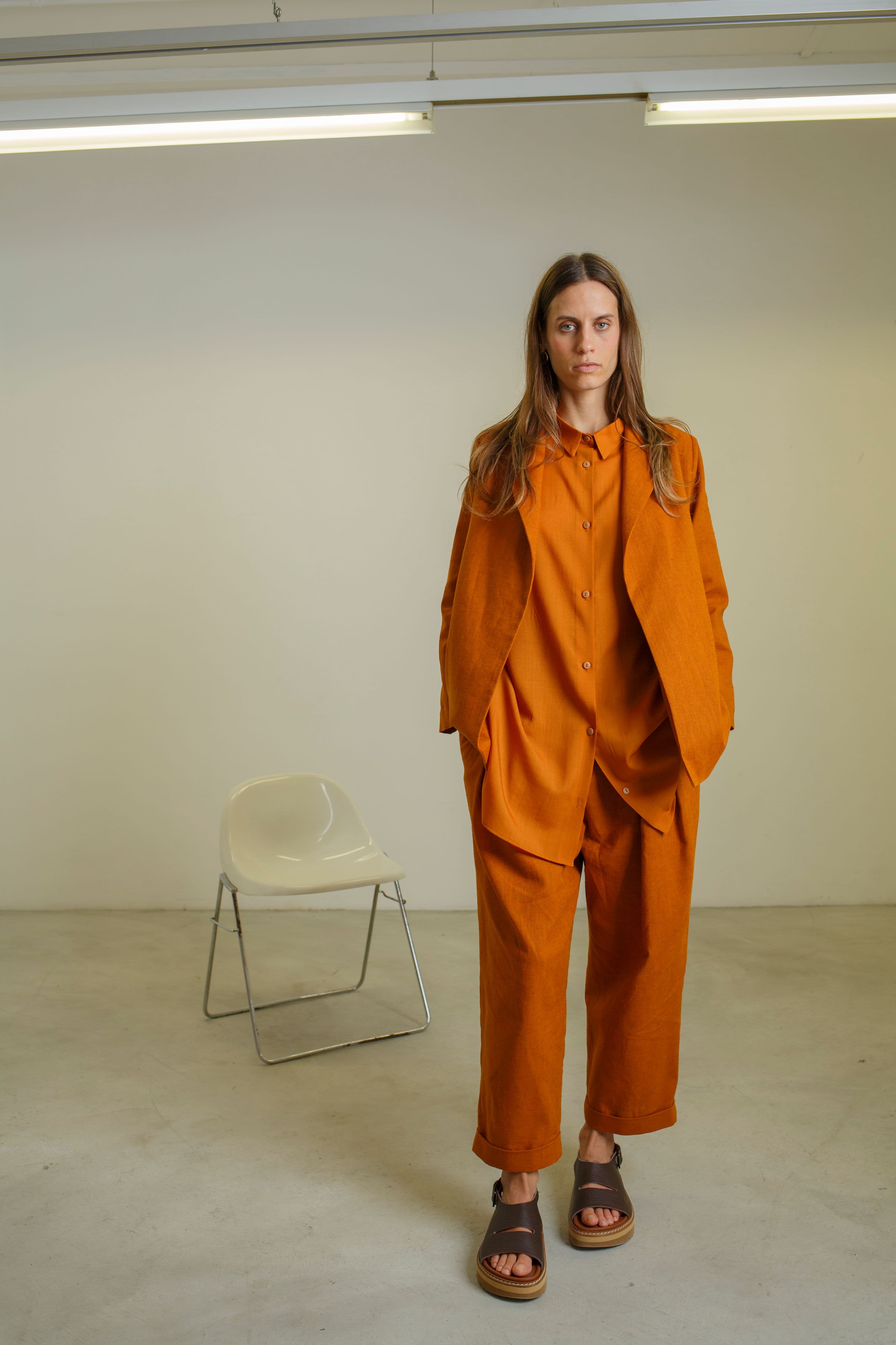 Orangenes Outfit